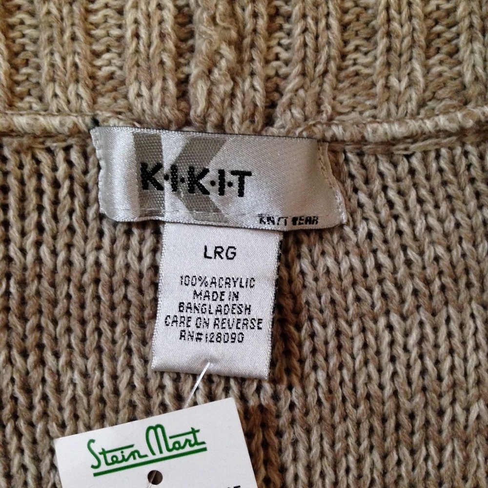 NEW Kikit Cowl Neck Sweater Dress Size L - Picture 5 of 6